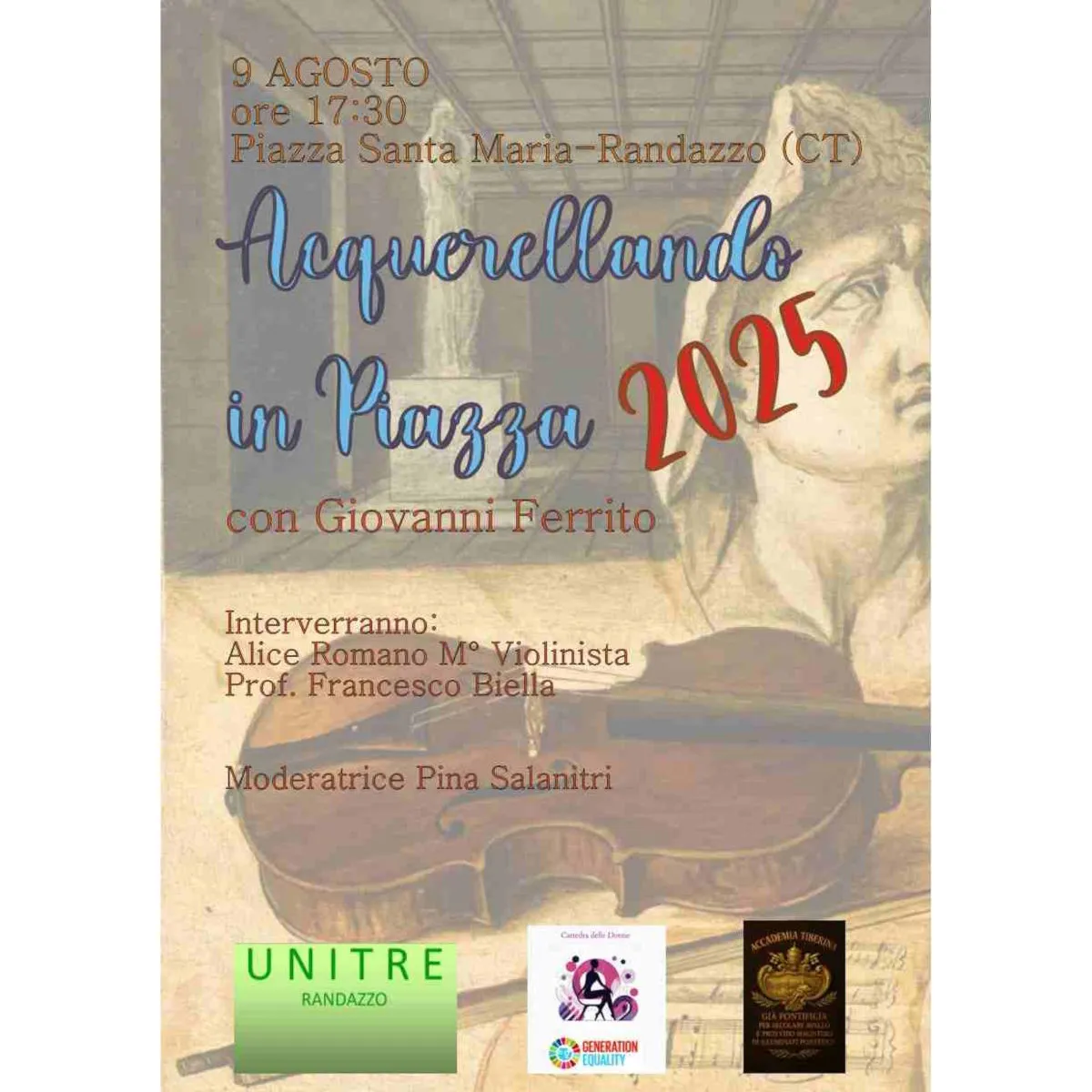 ACQUARELLO IN PIAZZA 2025 - ANTONIETTA MICALI