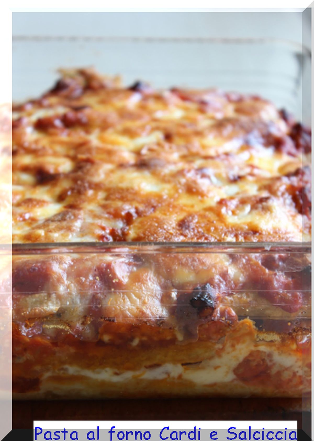 Ricetta di Cucina Pasta fatta al forno alla salciccia con ingredienti e preparazione