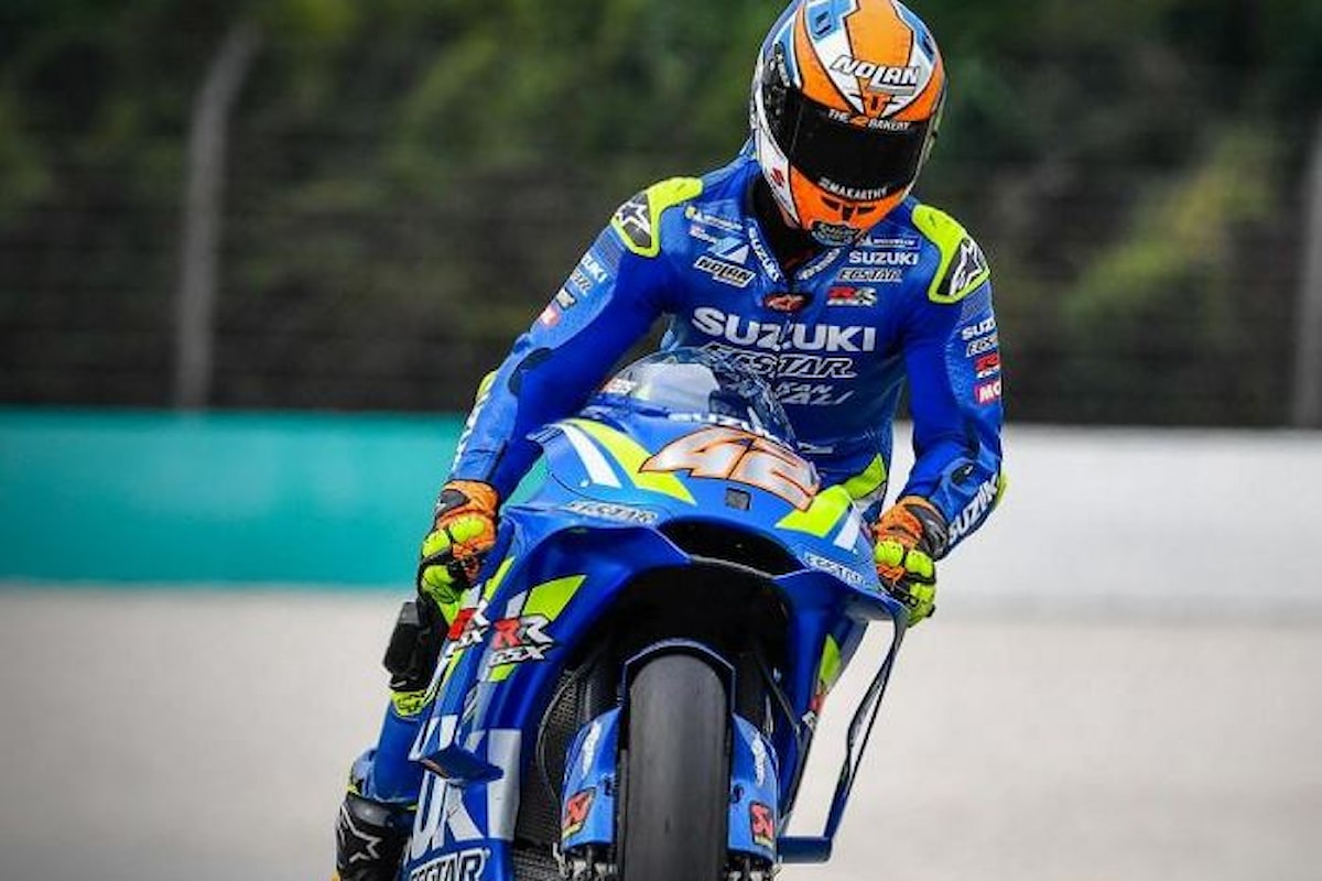 MotoGP 2018, la Suzuki di Rins la più veloce nelle libere di Sepang