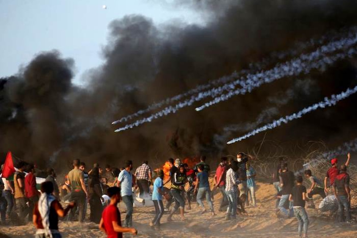 Sette i palestinesi uccisi a Gaza venerdì 12 ottobre per la Marcia del Ritorno