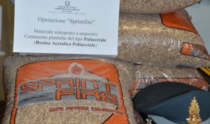 OPERAZIONE “SPRINTFIRE” – 70 TON. DI PELLET NOCIVO SEQUESTRATE