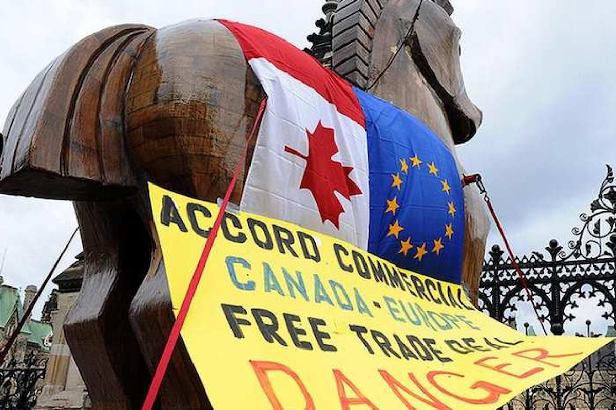 Mentre si discute sul Ttip, l'UE si appresta ad approvare il CETA