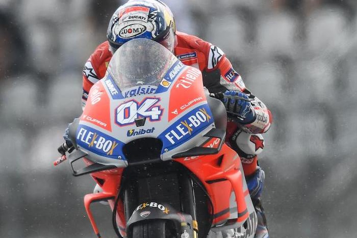 MotoGP, in Austria nelle libere del venerdì bene la Ducati al mattino, ma sotto l'acqua è Marquez il più veloce