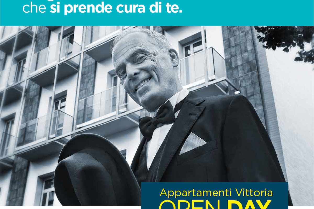 Open Day Residenza Vittoria: l'8 aprile vieni a scoprire i nuovi appartamenti multi servizio