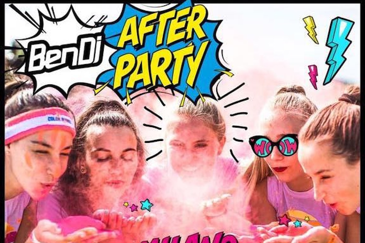 15 settembre, Ben Dj fa scatenare The Color Run Milano