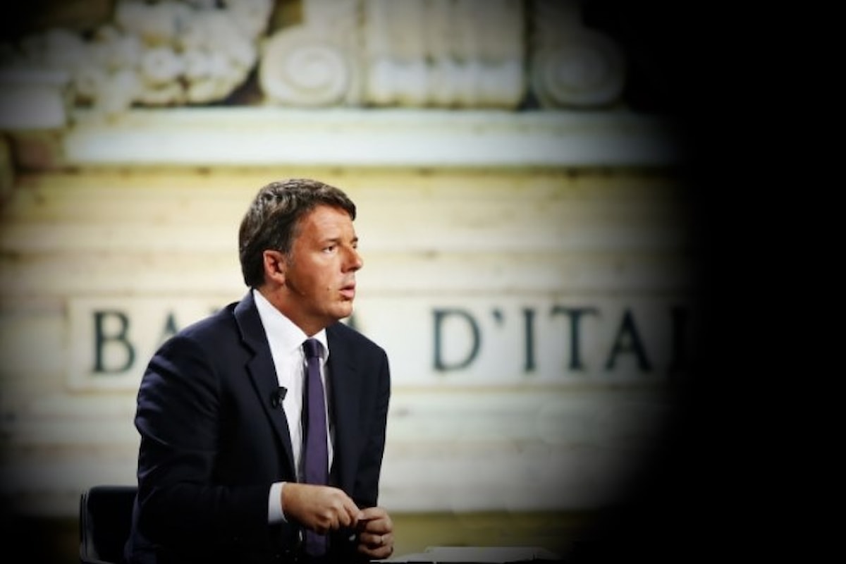 Un Renzi confuso su Bankitalia se la prende pure con la Boldrini