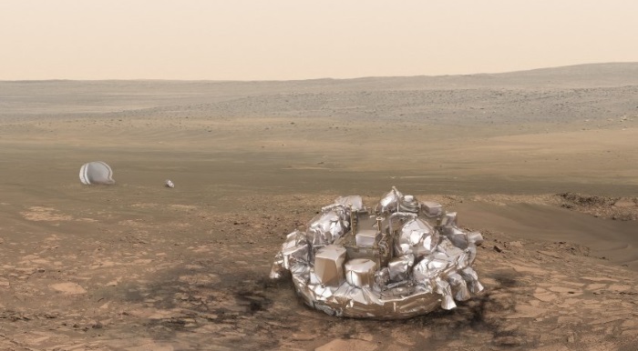Schiaparelli si è schiantata su Marte. All'ESA hanno perso ogni speranza
