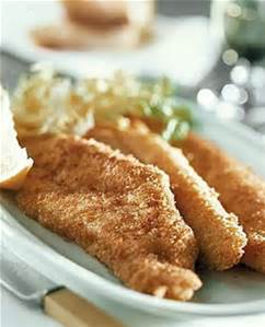 Filetti di pesce fritti alla birra