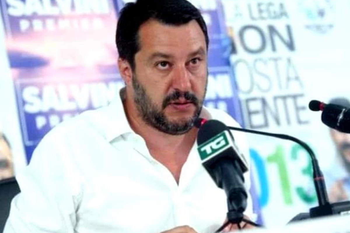 Salvini non si opporrà all'autorizzazione a procedere nei suoi confronti e sull'Europa ricorda a Renzi che...