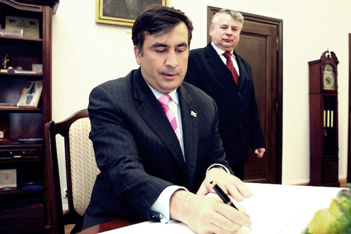Russia, l'ex presidente georgiano Saakashvili prevede la caduta di Putin