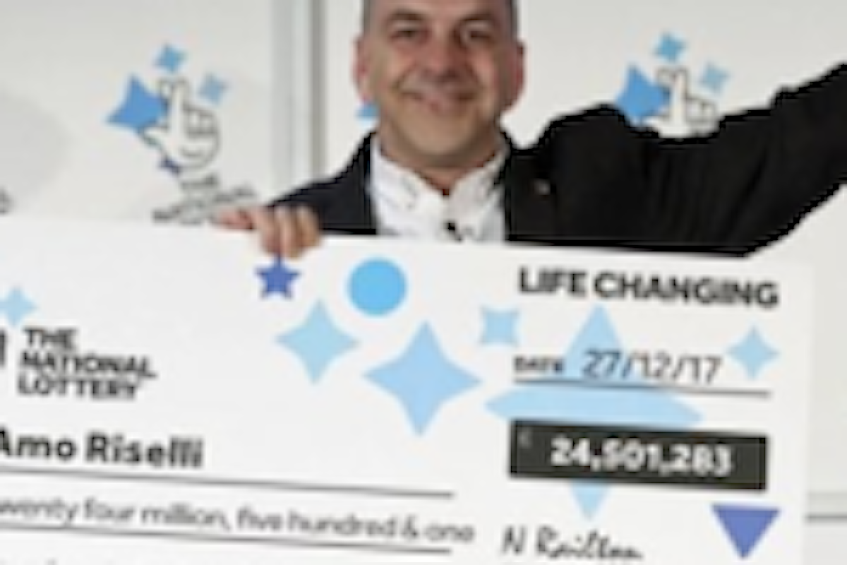 Il tassista di origini italiane diventato milionario alla Lotteria UK