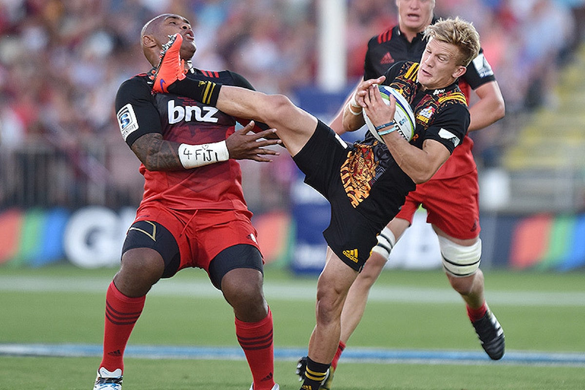 Super Rugby, Crusaders inarrestabili: dodici successi stagionali consecutivi dopo il derby coi Chiefs