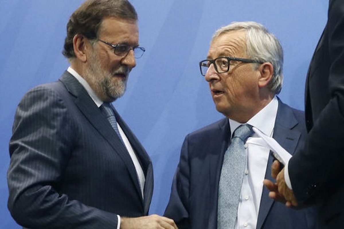 Adesso Rajoy si accorge che il Pil della Spagna a causa della crisi in Catalogna potrebbe ulteriormente scendere rispetto alle previsioni