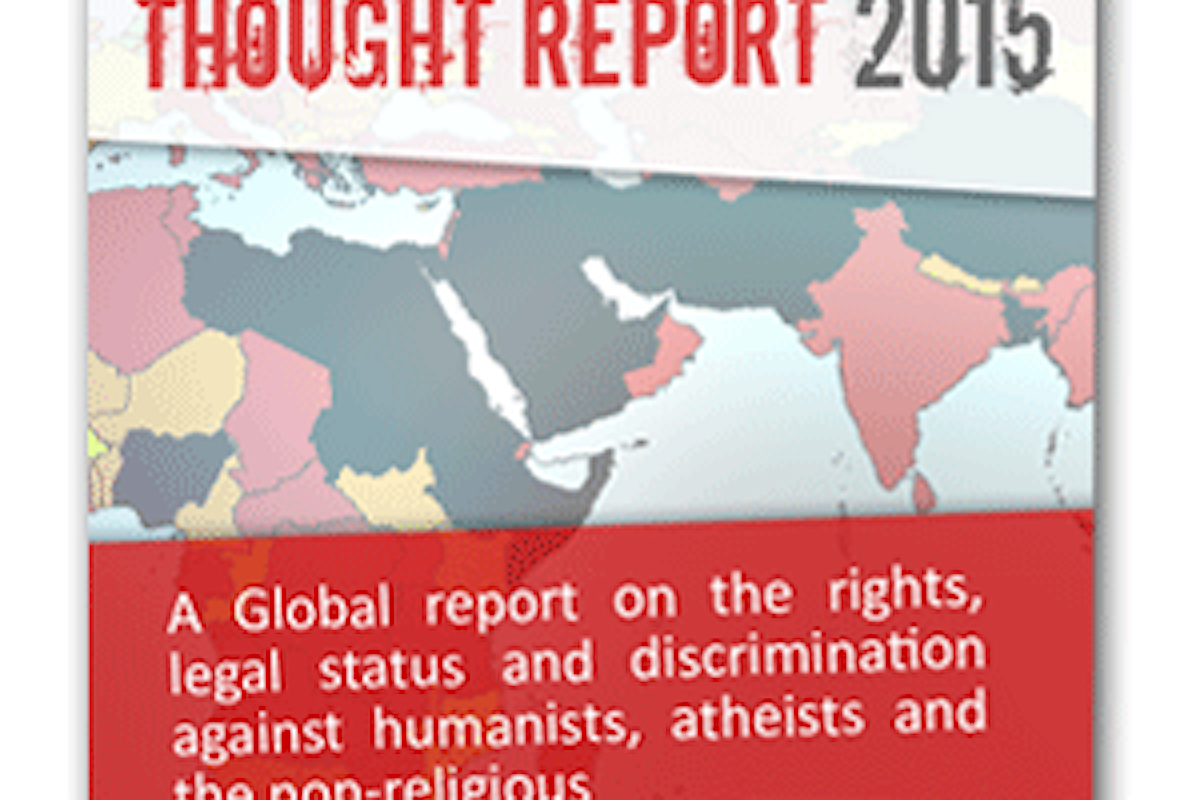 Rapporto 2016 sulla libertà di pensiero nel mondo.