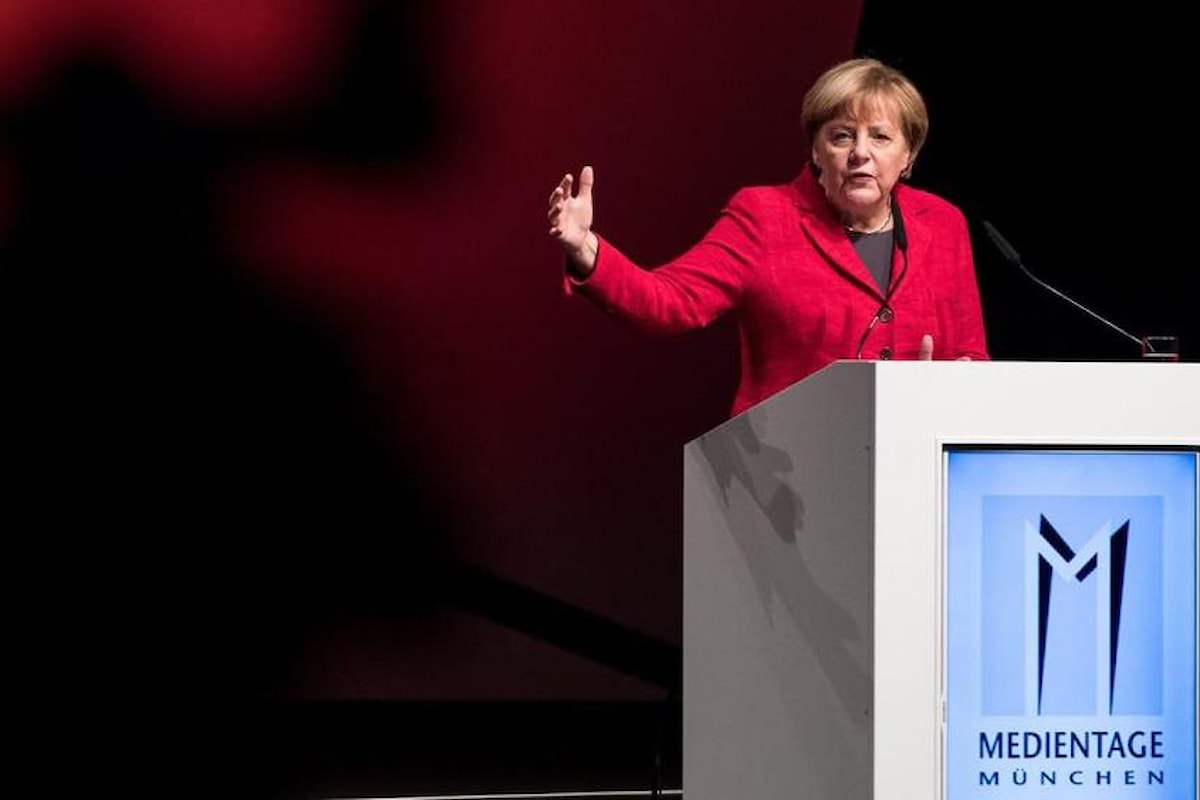 Angela Merkel warns on transpartent algorithms for correct public debate