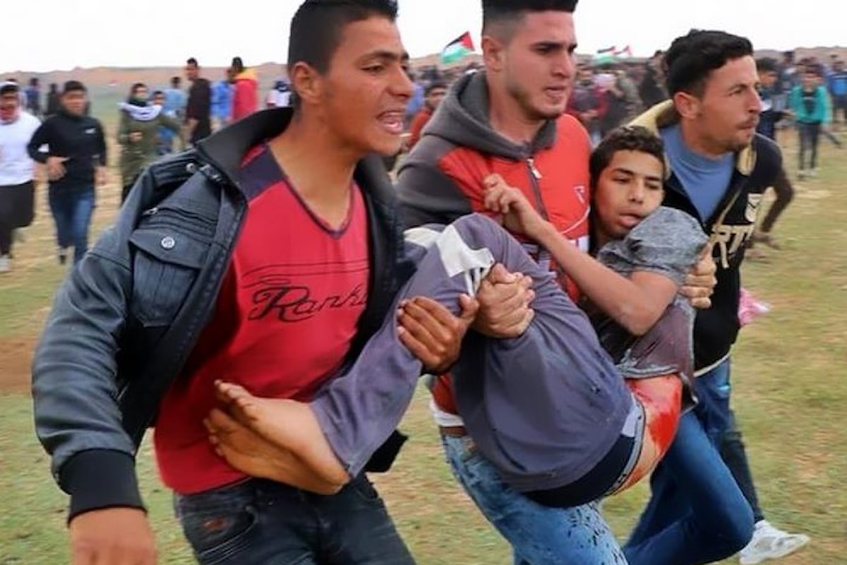 La Grande Marcia si trasforma in un grande massacro. Numerosi i palestinesi morti e centinaia quelli feriti al confine tra Gaza e Isralele