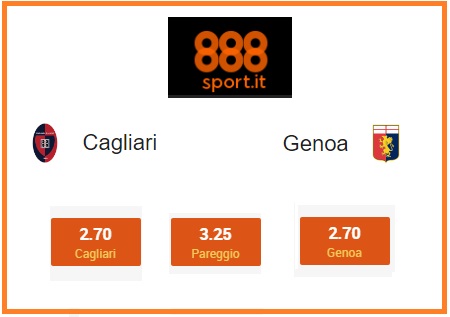 Serie A: Cagliari-Genoa, al Sant’Elia vince il Goal
