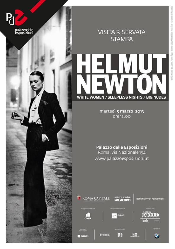 Mostra Helmut Newton A Roma Palazzo Delle Esposizioni 6 Marzo 21 Luglio 2013 